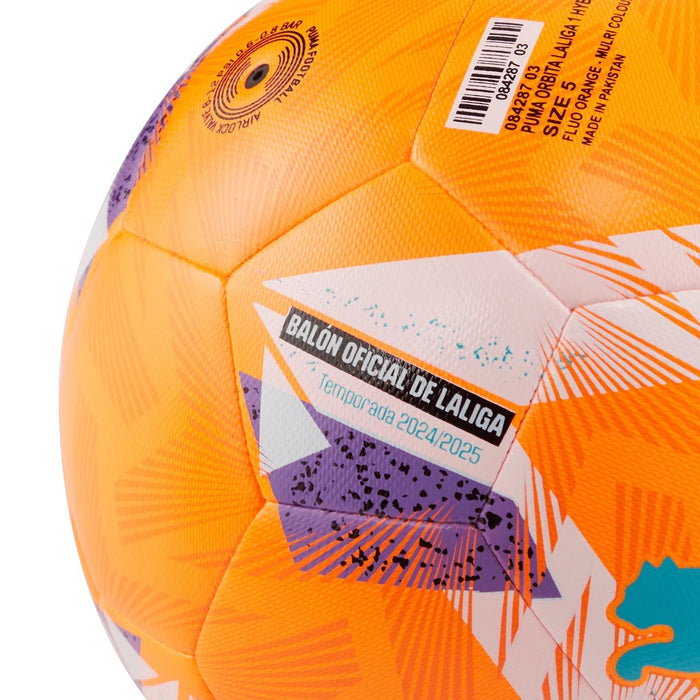 Puma Orbita LaLiga 1 HYB Football (Orange)