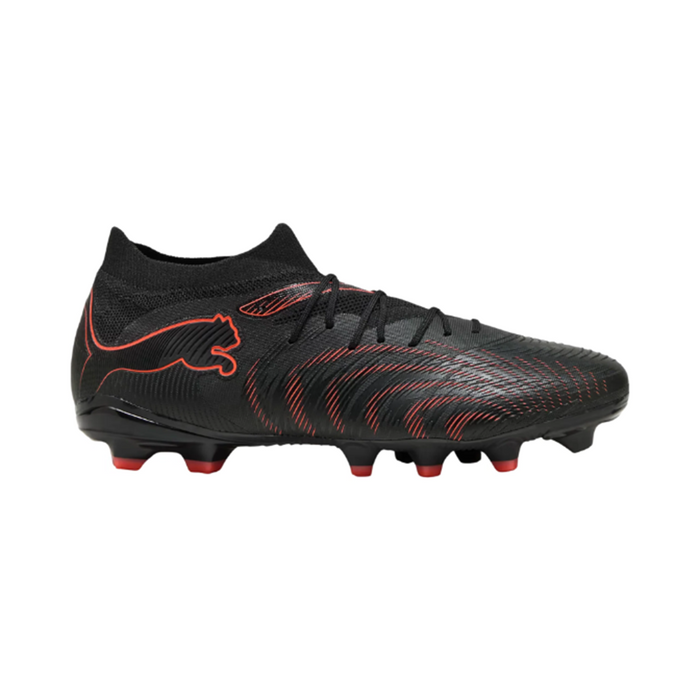 Puma Future 9 Match FG/AG Football Boots (Black/Glowing Red)