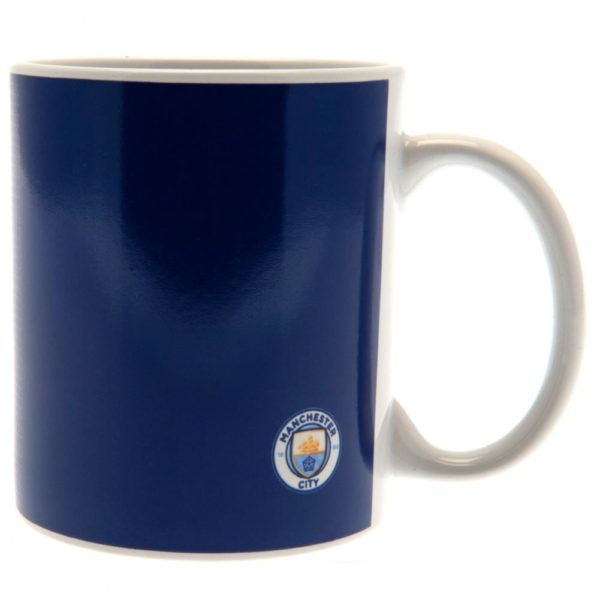 Manchester City Halftone Mug