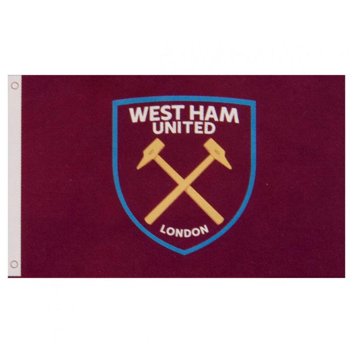 West Ham United Core Crest Flag