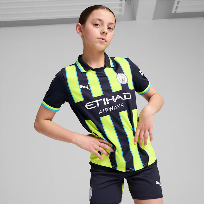 Manchester City Youth Away Jersey 24/25