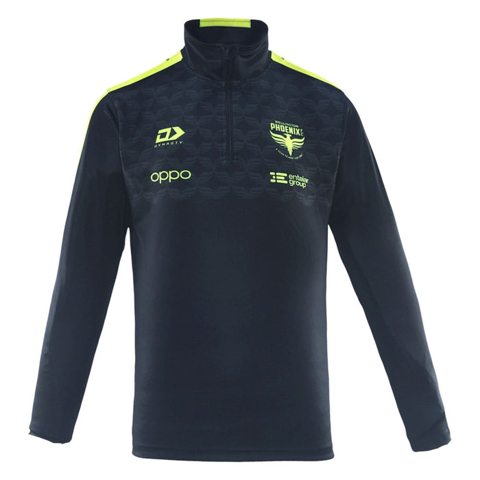 Wellington Phoenix Mens 1/4 Zip Pullover 25/26 - Black