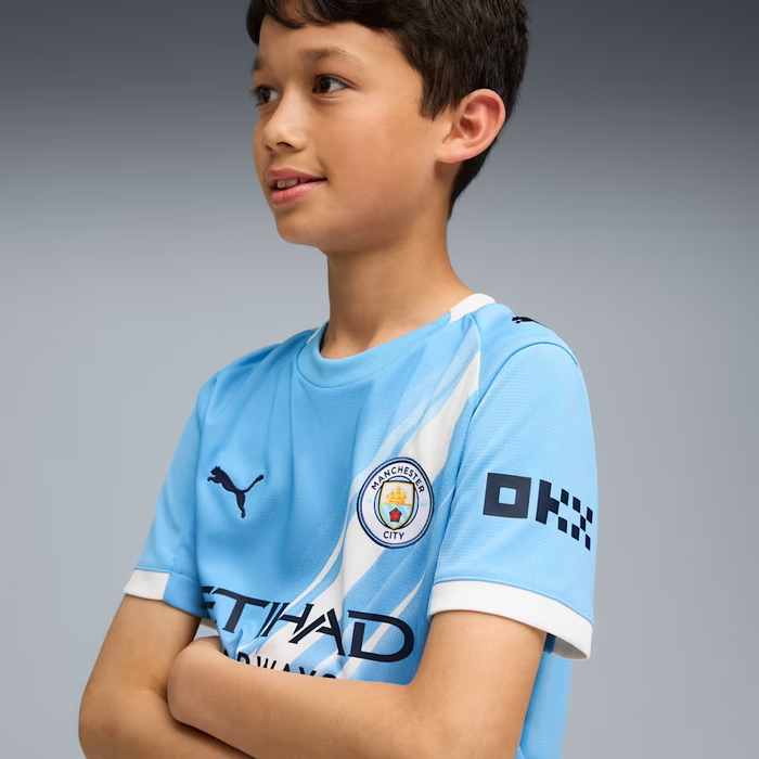 Manchester City Youth Home Jersey 25/26