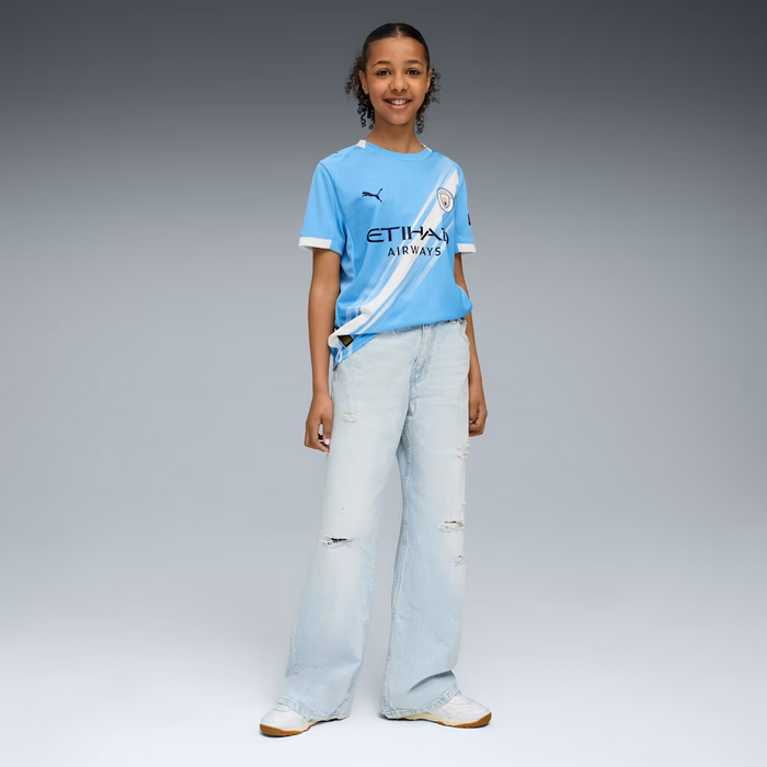 Manchester City Youth Home Jersey 25/26