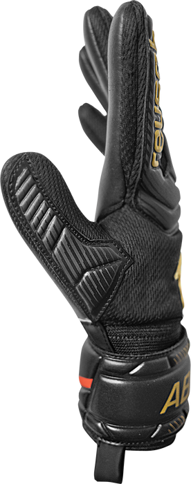 Reusch Attrakt AB1 Duo GK Glove (Black/Gold)