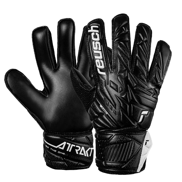 Reusch Attrakt Solid Junior GK Gloves (Black)