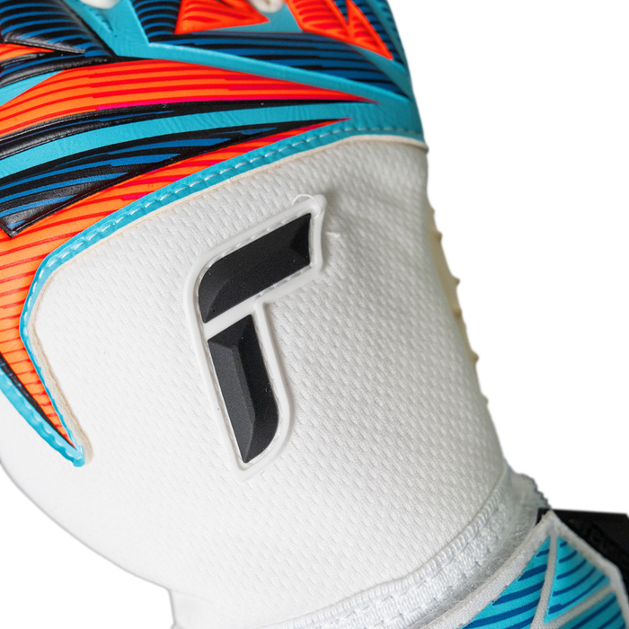 Reusch Attrakt SpeedBump GK Gloves (White/Light Blue)