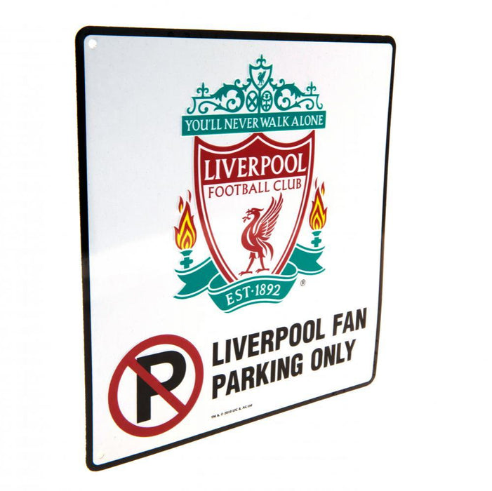 Liverpool No Parking Sign