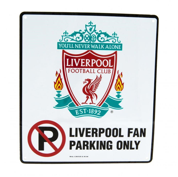 Liverpool No Parking Sign