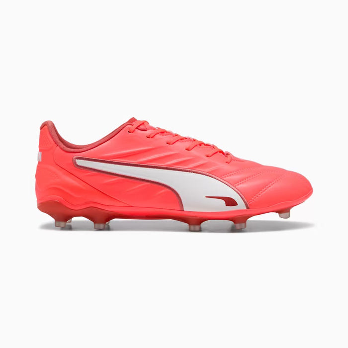 Puma King Pro FG/AG Football Boots (Glowing Red/White/Fire)