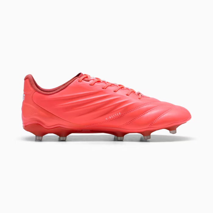 Puma King Pro FG/AG Football Boots (Glowing Red/White/Fire)