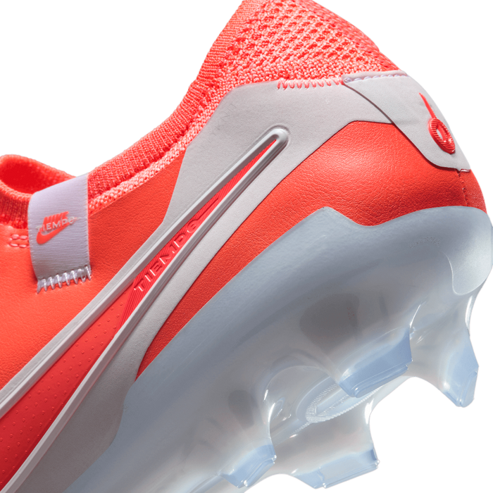 Nike Tiempo Legend 10 Elite FG Football Boots (Hot Lava/White)