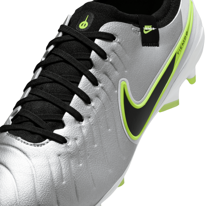 Nike Tiempo Legend Pro FG Football Boots (Metallic Silver/Black/Volt)