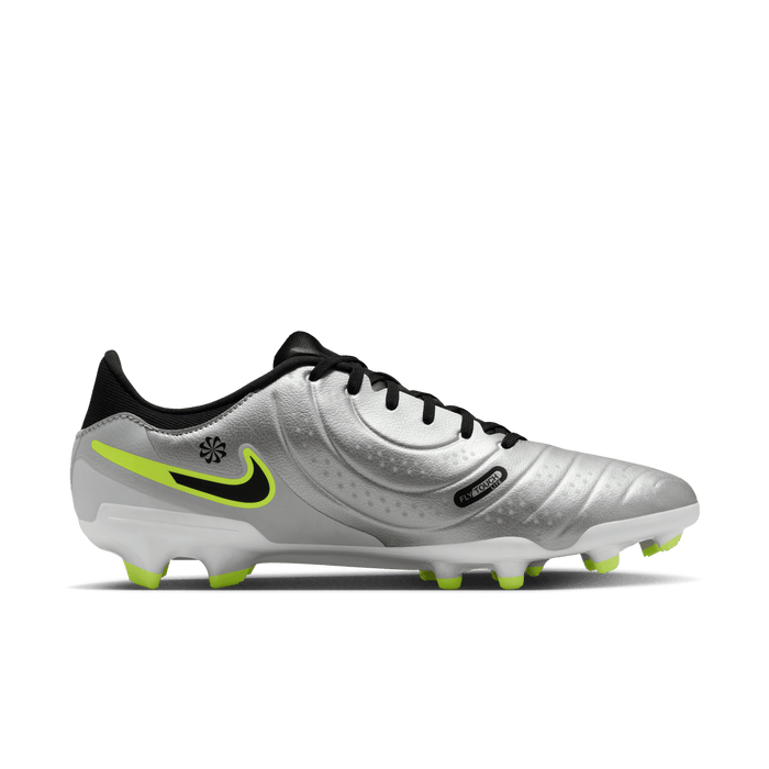 Nike Tiempo Legend 10 Academy FG Football Boots (Silver/Black/Volt)