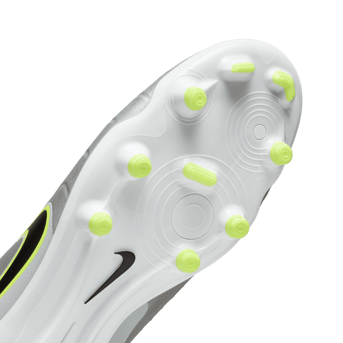 Nike Tiempo Legend 10 Academy FG Football Boots (Silver/Black/Volt)