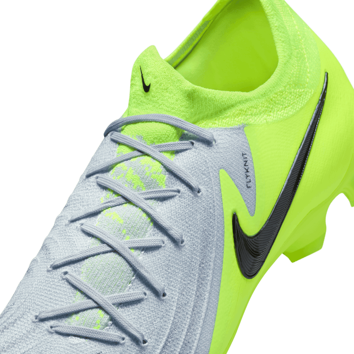 Nike Phantom GX 2 Pro FG Football Boots (Silver/Black/Volt)