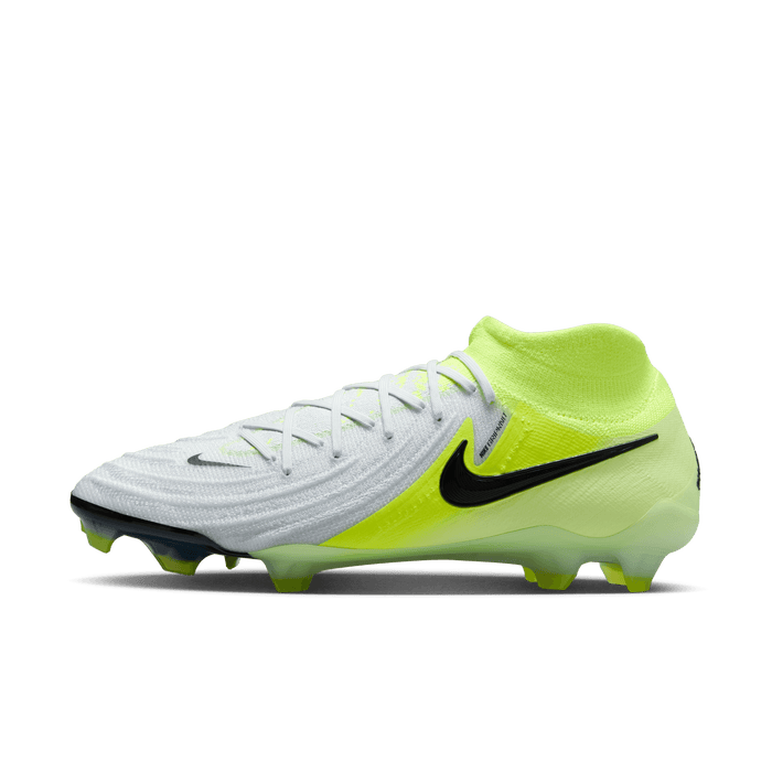 Nike Phantom Luna 2 Elite FG Football Boots (Metallic Silver/Black/Volt)