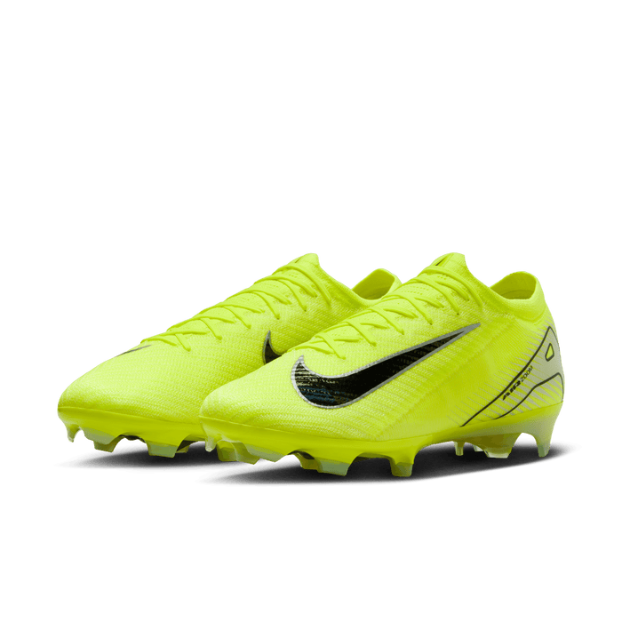 Nike Mercurial Vapor 16 Elite FG Football Boots (Volt/Black)