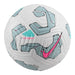 Optimize dribbling with textured casing, visibility with high-contrast graphics and accuracy with molded grooves so you can focus on the game not the equipment.