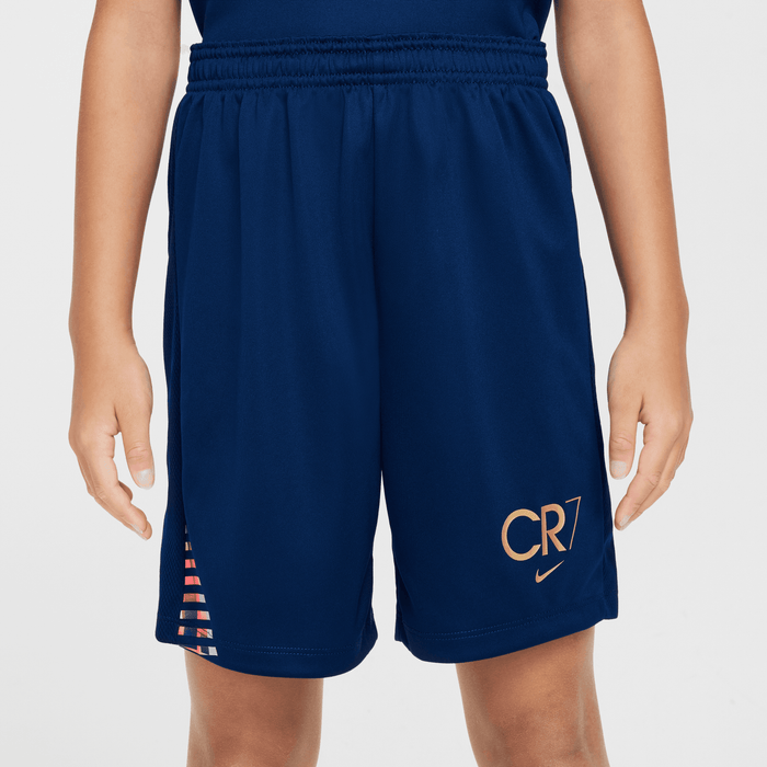 Nike CR7 Youth Dri-FIT Academy23 Football Shorts (Blue Void/Blue Void/Metallic Gold)