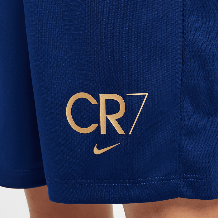 Nike CR7 Youth Dri-FIT Academy23 Football Shorts (Blue Void/Blue Void/Metallic Gold)