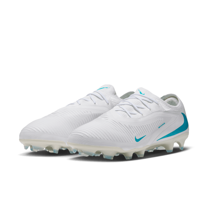 Nike Phantom 6 Low Pro FG Football Boots (White/Dusty Cactus/White)