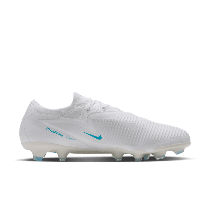 Nike Phantom 6 Low Pro FG Football Boots (White/Dusty Cactus/White)