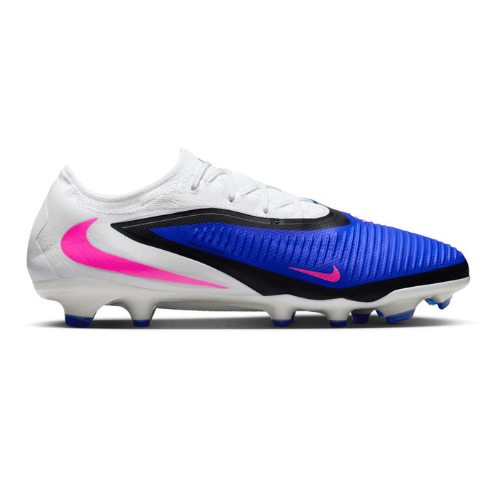 Nike Phantom 6 Low Pro FG Football Boots (Racer Blue/Pink Blast/White)