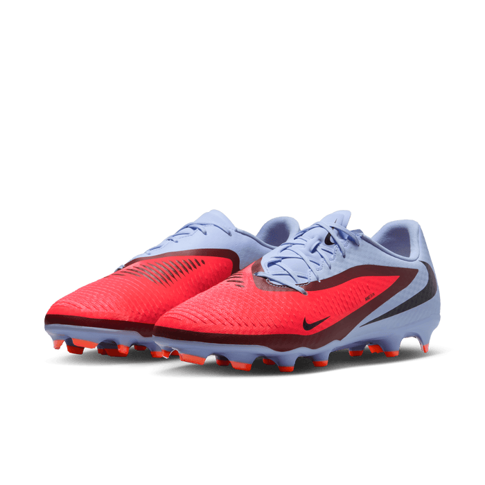 Nike Phantom 6 Low Academy FG/MG Football Boots (Royal Tint/Bright Crimson)