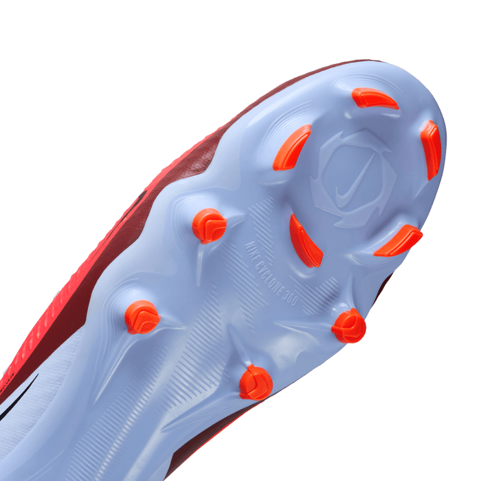 Nike Phantom 6 Low Academy FG/MG Football Boots (Royal Tint/Bright Crimson)