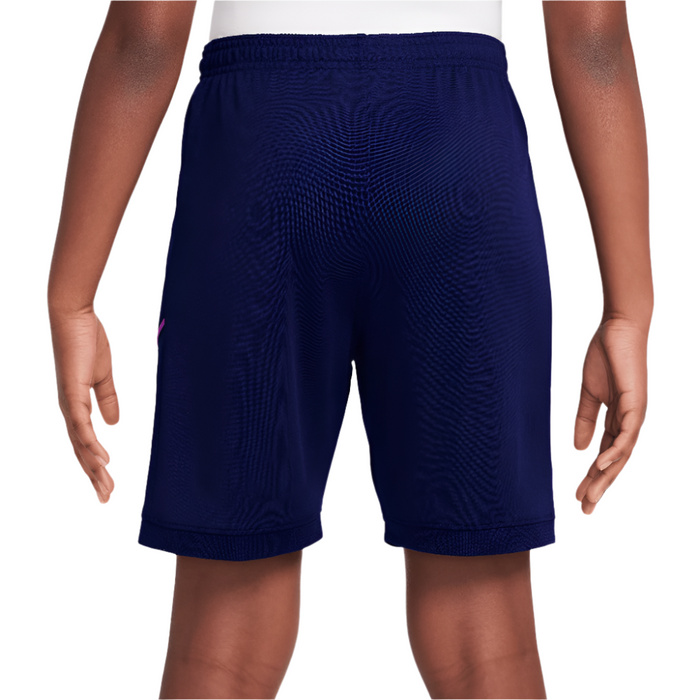Nike Kylian Mbappé Youth Dri-FIT Academy25 Football Shorts (Blue Void/Blue Void/Metallic Gold)