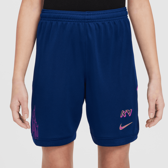Nike Kylian Mbappé Youth Dri-FIT Academy25 Football Shorts (Blue Void/Blue Void/Metallic Gold)