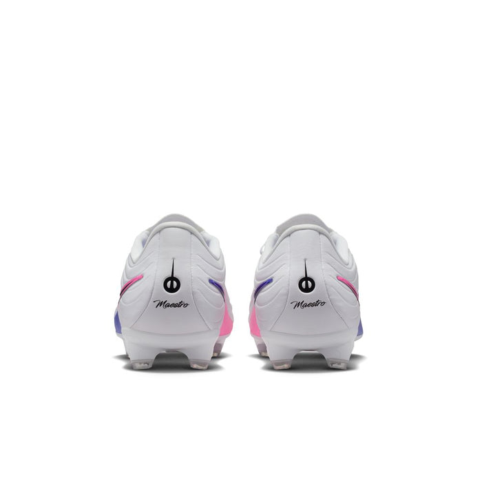 Nike Tiempo Maestro Academy FG/MG Football Boots (White/Pink Blast/Racer Blue)