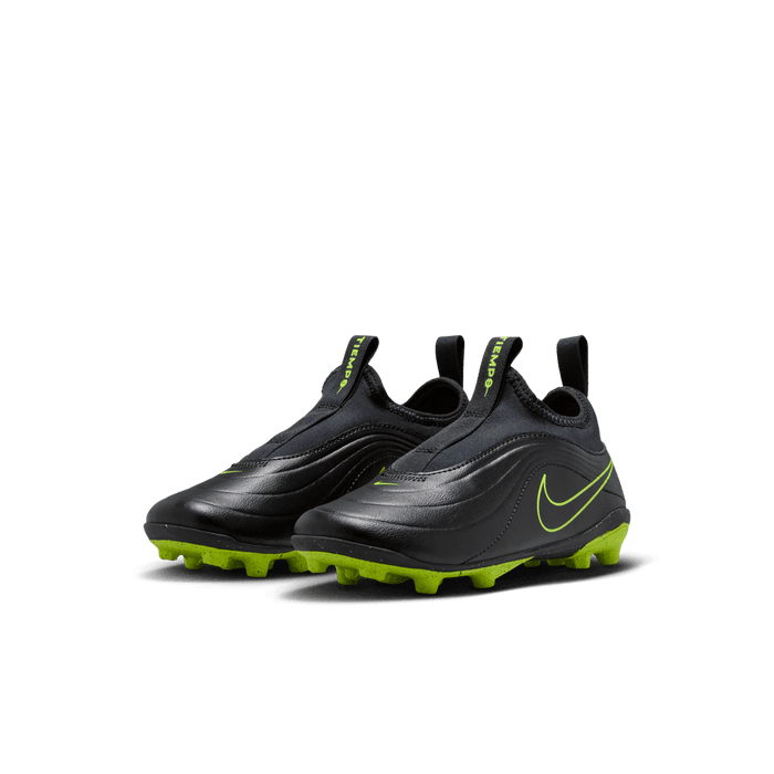 Nike Tiempo Maestro Flex FG/MG Jnr Football Boots (Black/Volt/Black)
