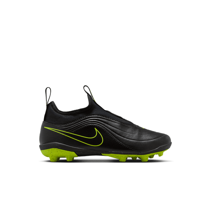Nike Tiempo Maestro Flex FG/MG Jnr Football Boots (Black/Volt/Black)