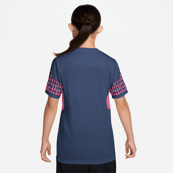 Nike Kylian Mbappe Academy Youth Football Top (Mystic Navy/Pinksicle)
