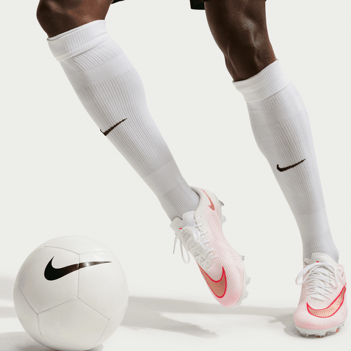 Nike Mercurial Superfly 11 Pro FG football boot in white, blur and bright crimson - studio detail