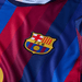 FC Barcelona 2026/27 home football jersey in blue and garnet Blaugrana - club crest detail