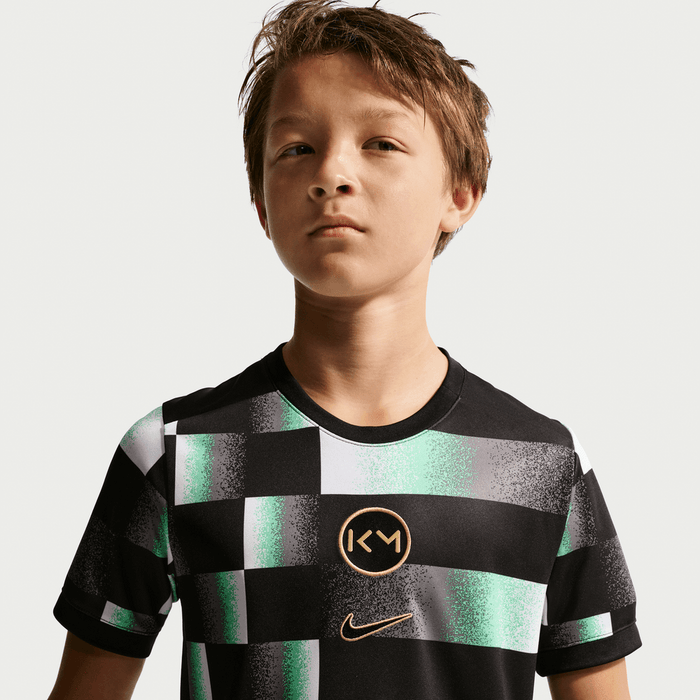 Nike Kylian Mbappé Dri-FIT Academy 25 short-sleeve training top in black