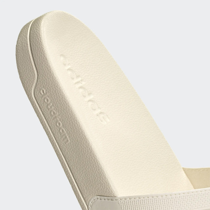 Adidas Adilette Shower Slides (Off White/Off White)