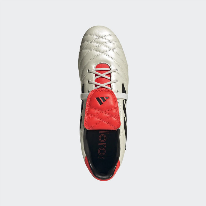 Adidas Copa Gloro FG Football Boots (Off White/Black/Solar Red)