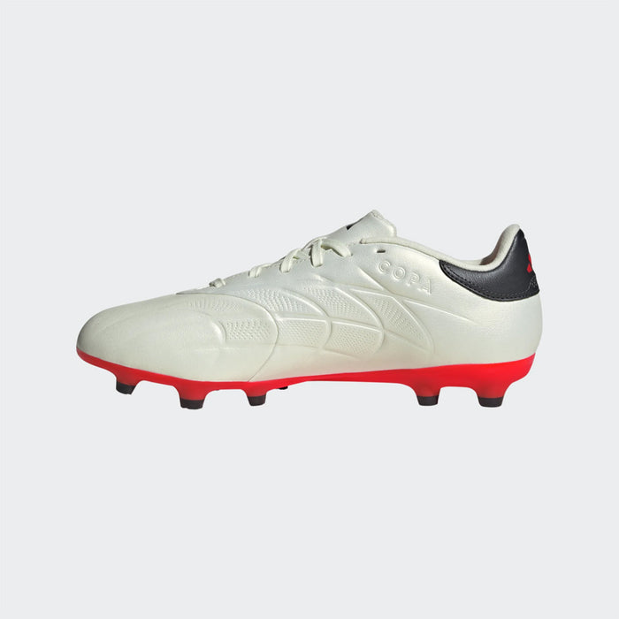 Adidas Copa Pure II League FG Football Boots (Ivory/Black/Solar Red)