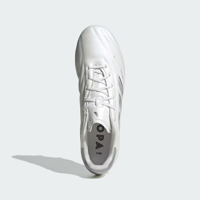 Adidas Copa Pure II Elite FG Football Boots (Cloud White/Cloud White/Silver Metallic)