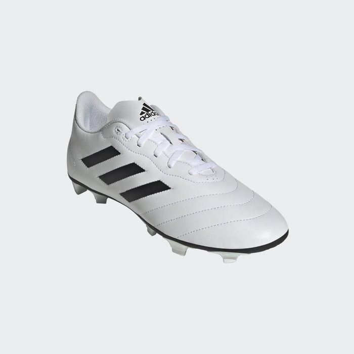 Adidas Goletto VIII FG Football Boots (White/Black/White)