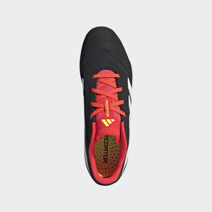 Adidas Predator Club Indoor Sala Football Shoes (Black/White/Red)