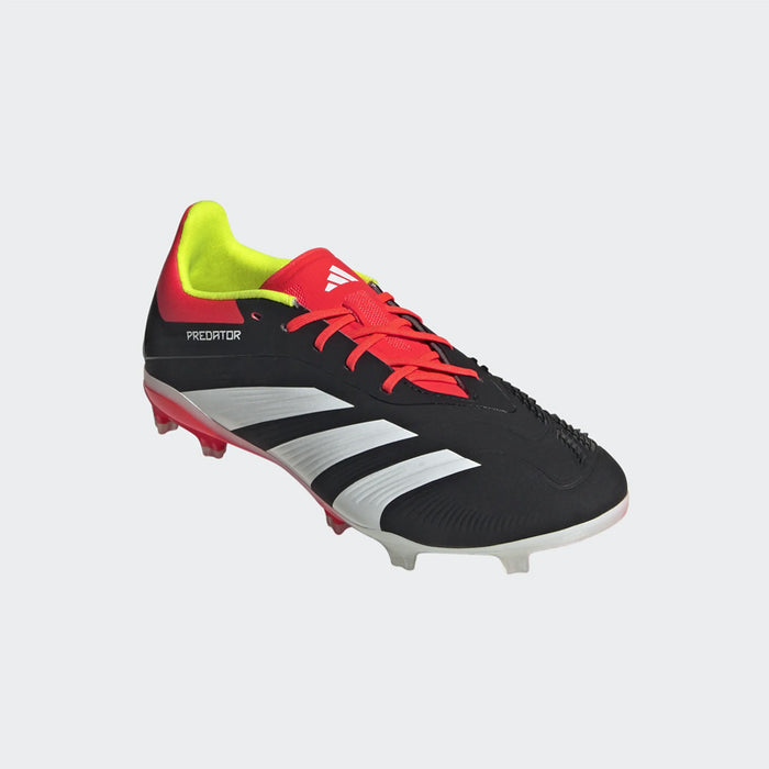 Adidas Predator Elite FG Jnr Football Boots (Black/White/Solar Red)