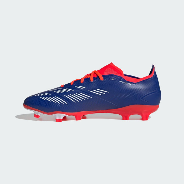 Adidas Predator League FG Football Boots (Lucid Blue/White/Solar Red)