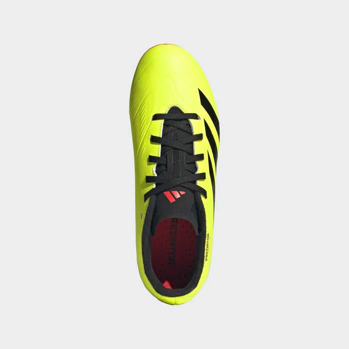 Adidas Predator League FG Jnr Football Boots (Yellow/Black/Solar Red)