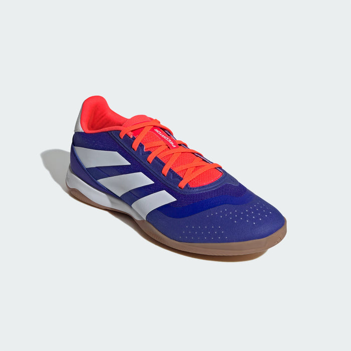 Adidas Predator League Indoor Football Shoes (Lucid Blue/White/Solar Red)