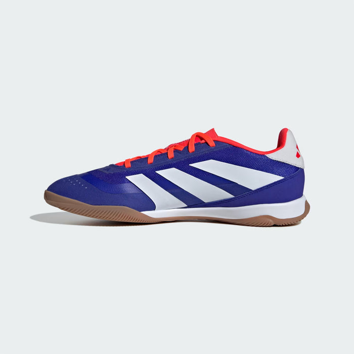 Adidas Predator League Indoor Football Shoes (Lucid Blue/White/Solar Red)